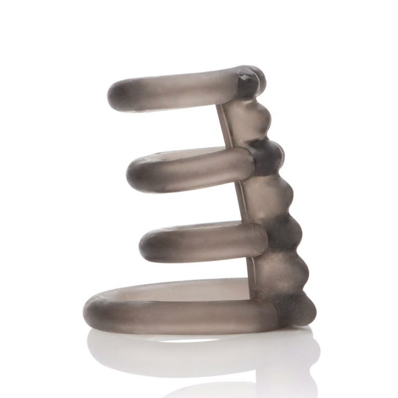 Support Master trigubas penio žiedas „Smooth“, pilkas