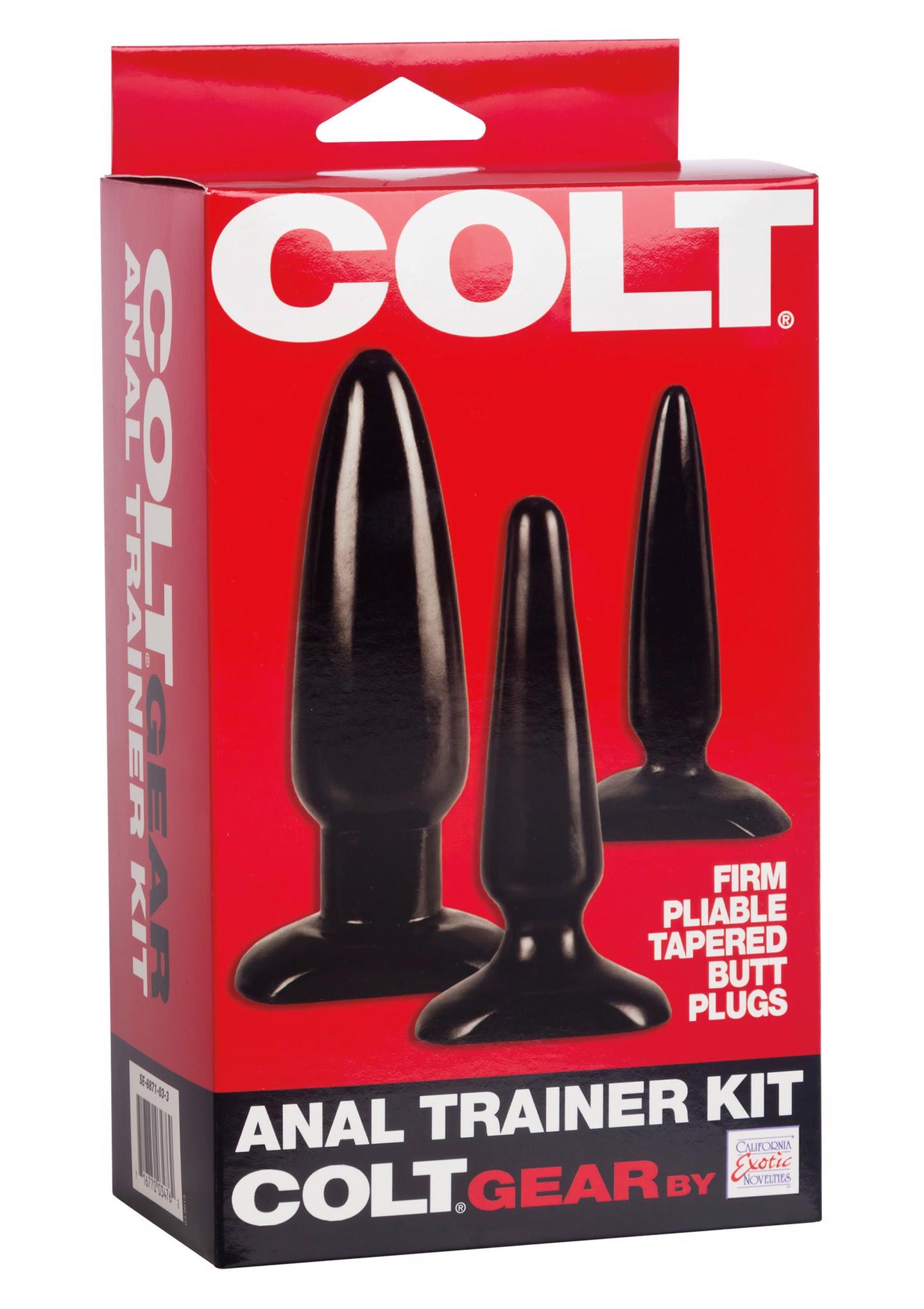 COLT analinių žaislų treniruočių rinkinys, juodas - Image 2