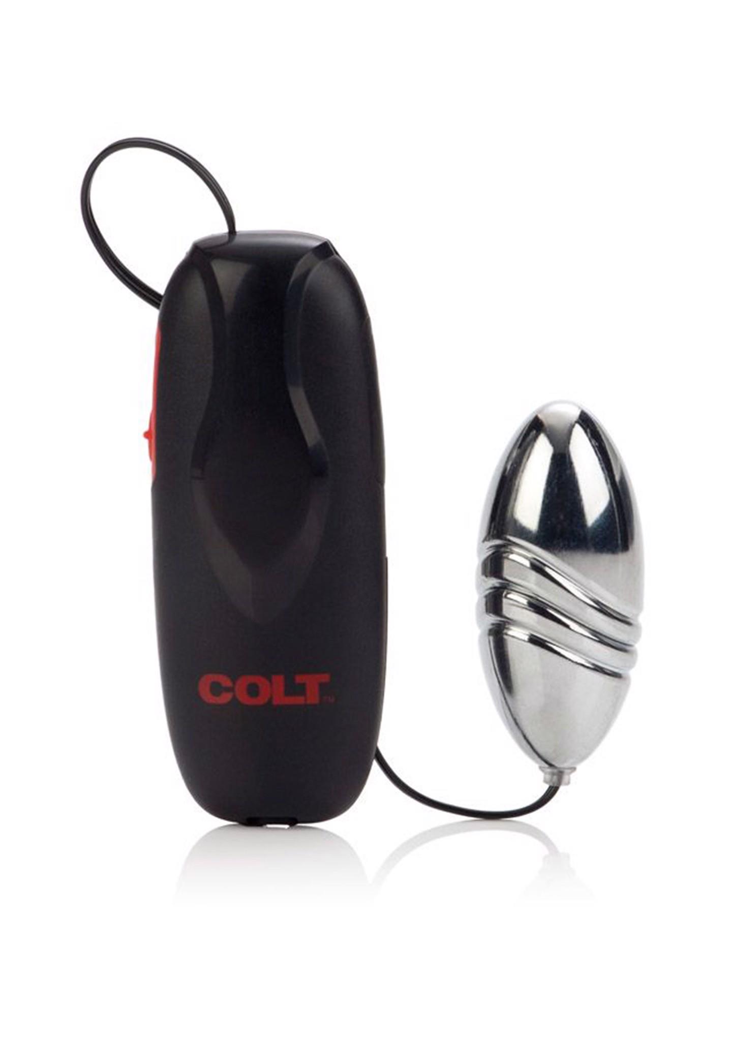 COLT vibruojantis kiaušinėlis „Turbo Bullet“, sidabrinis