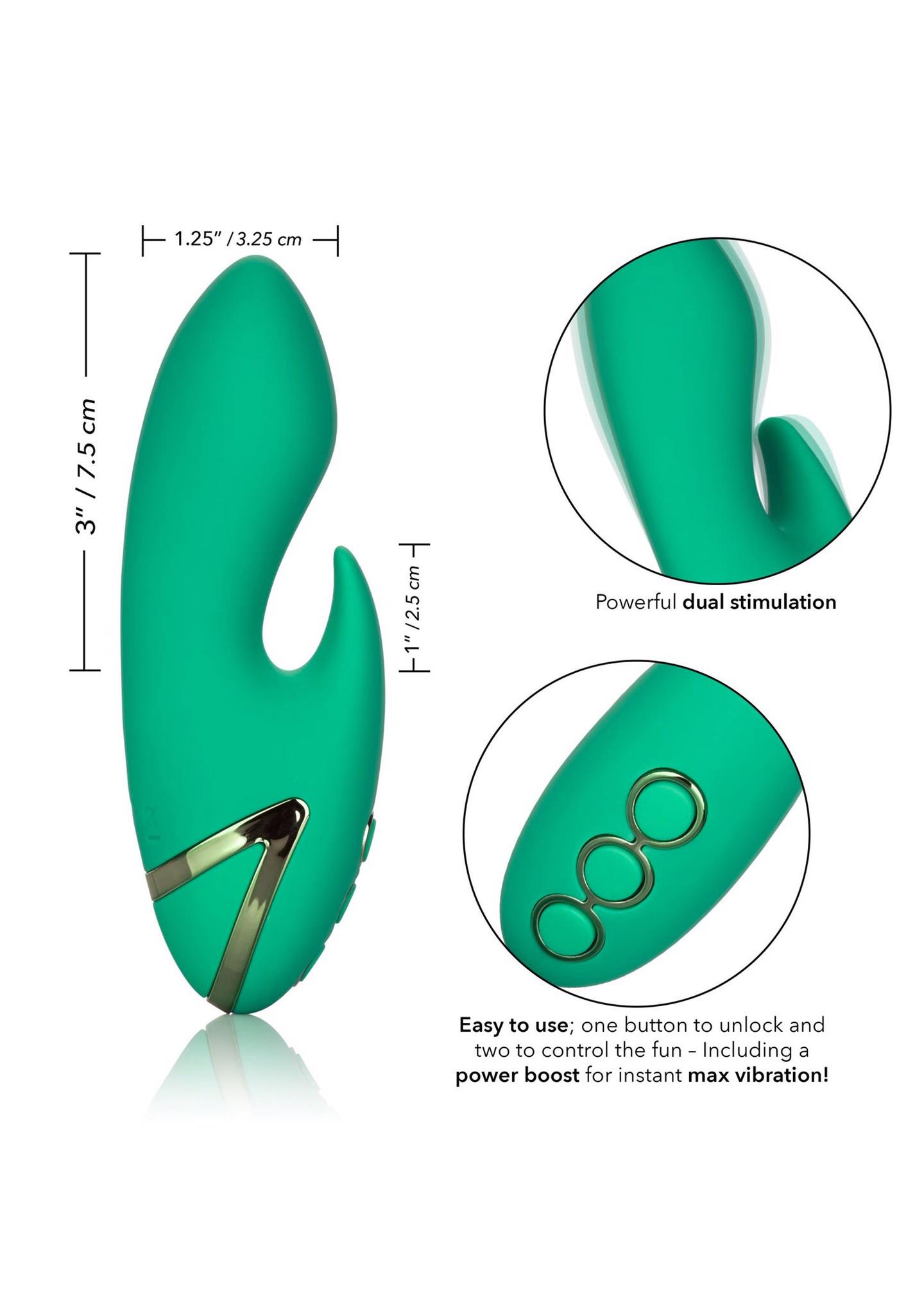 Žalias vibratorius „Sierra Sensation“ - Image 6