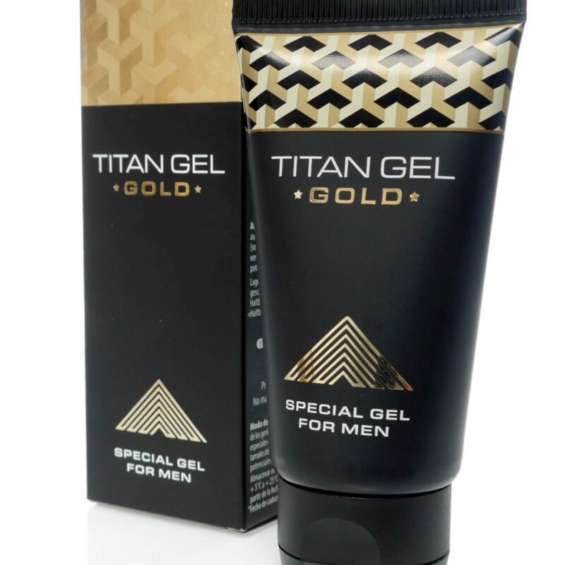 Stimuliuojantis gelis „Titan Gel Gold“ 50 ml