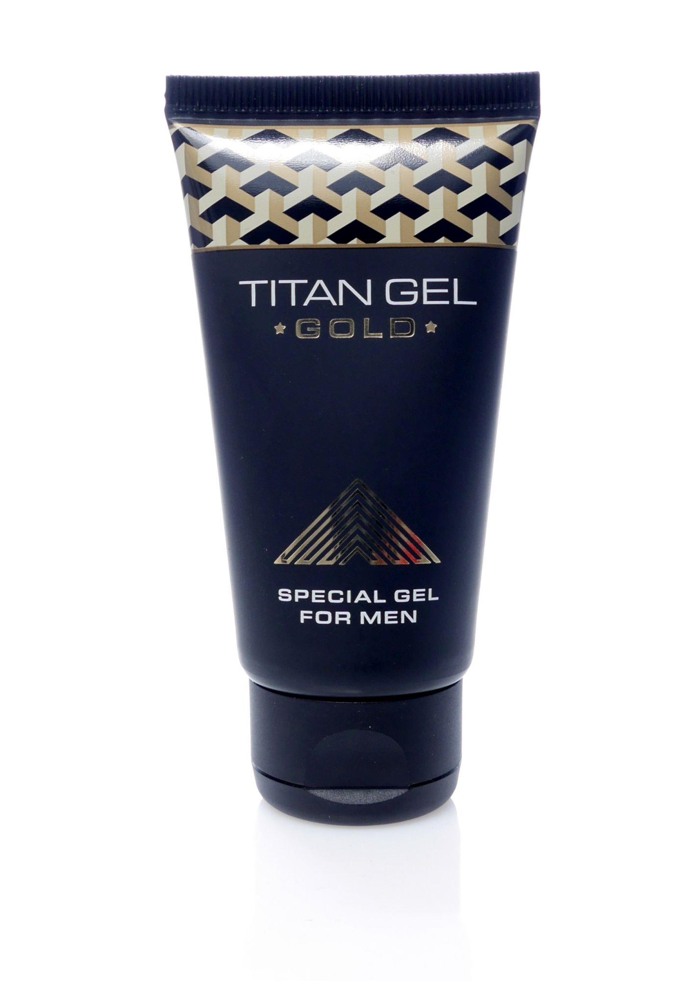 Stimuliuojantis gelis „Titan Gel Gold“ 50 ml - Image 2