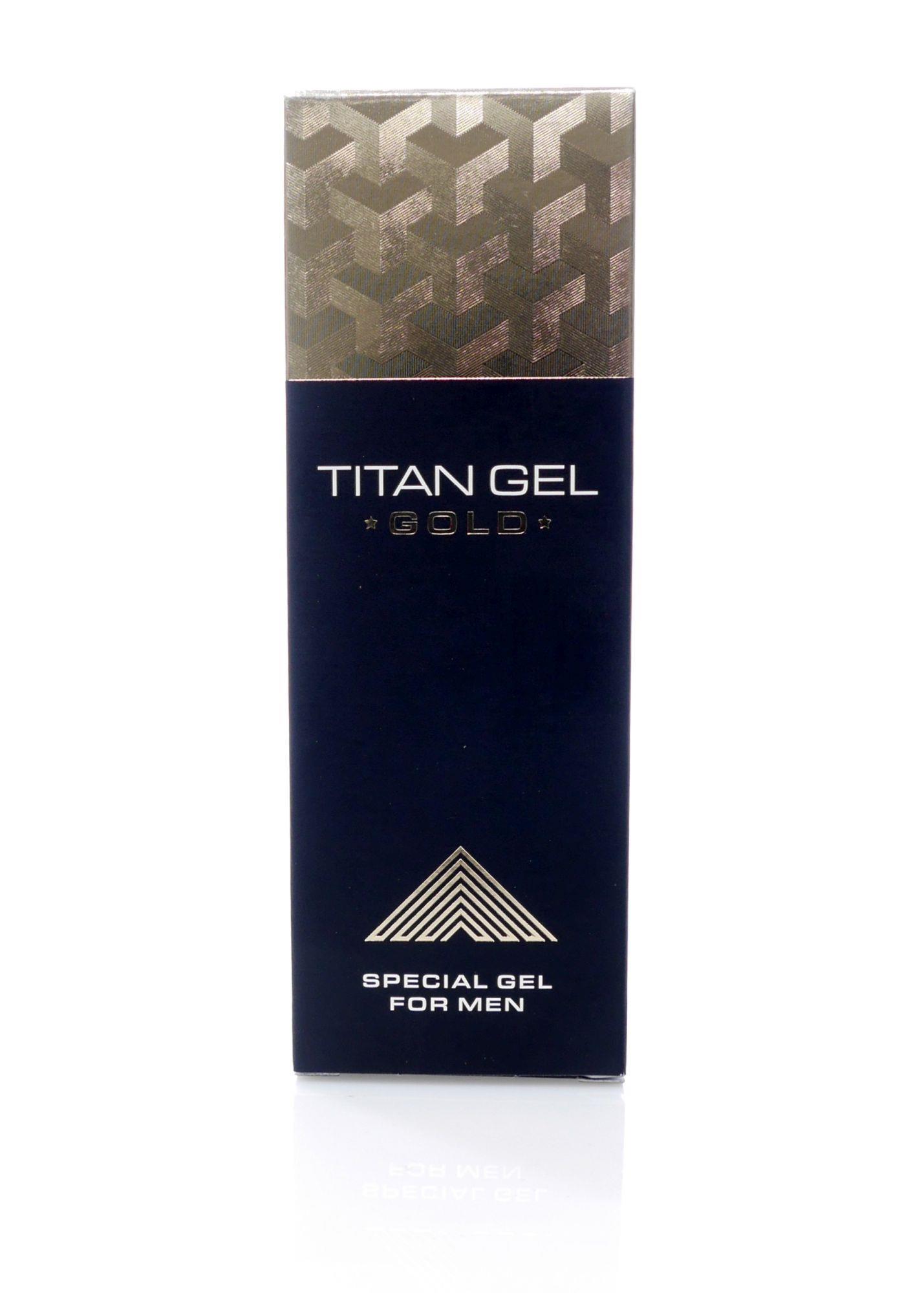 Stimuliuojantis gelis „Titan Gel Gold“ 50 ml - Image 4