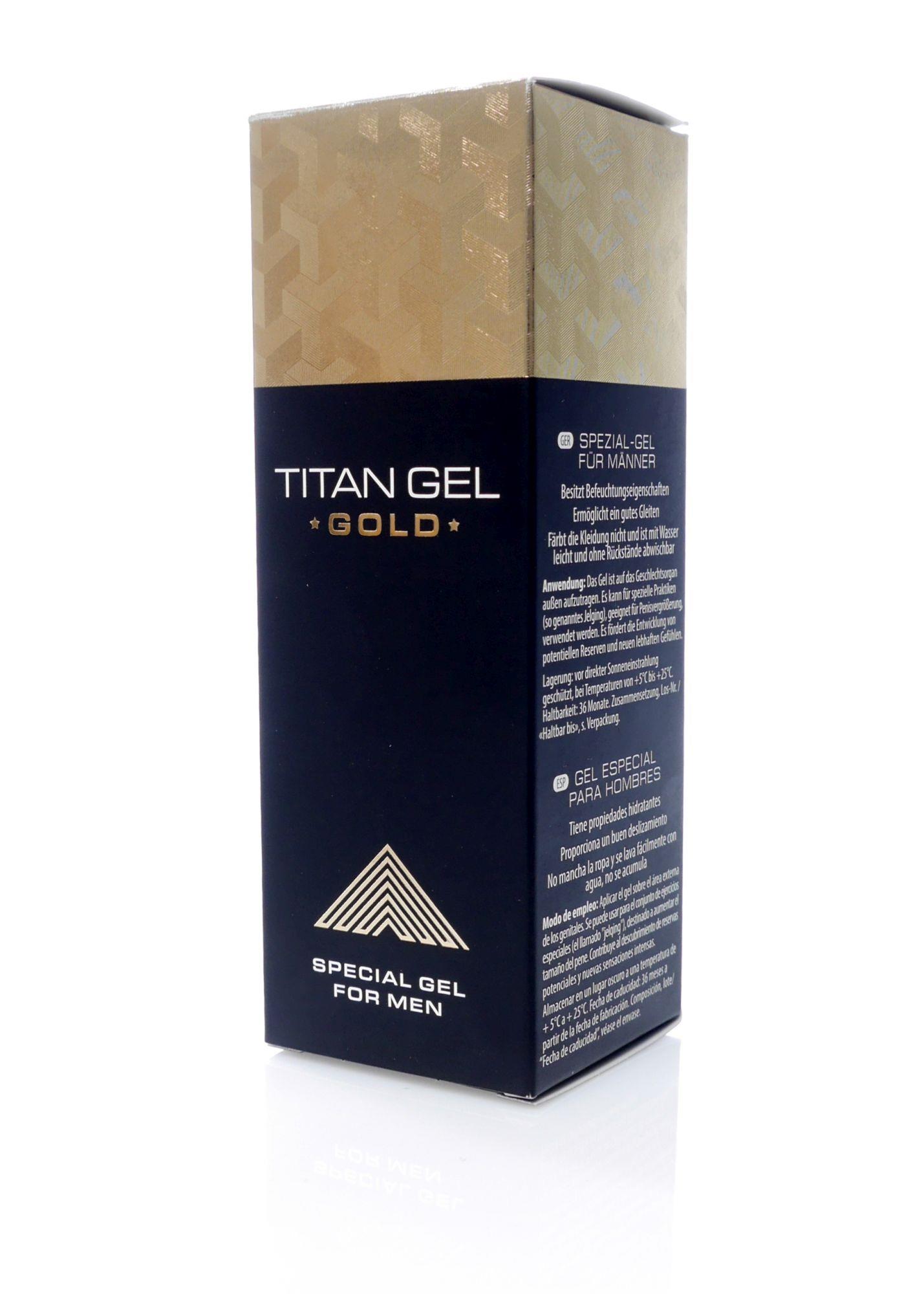 Stimuliuojantis gelis „Titan Gel Gold“ 50 ml - Image 5