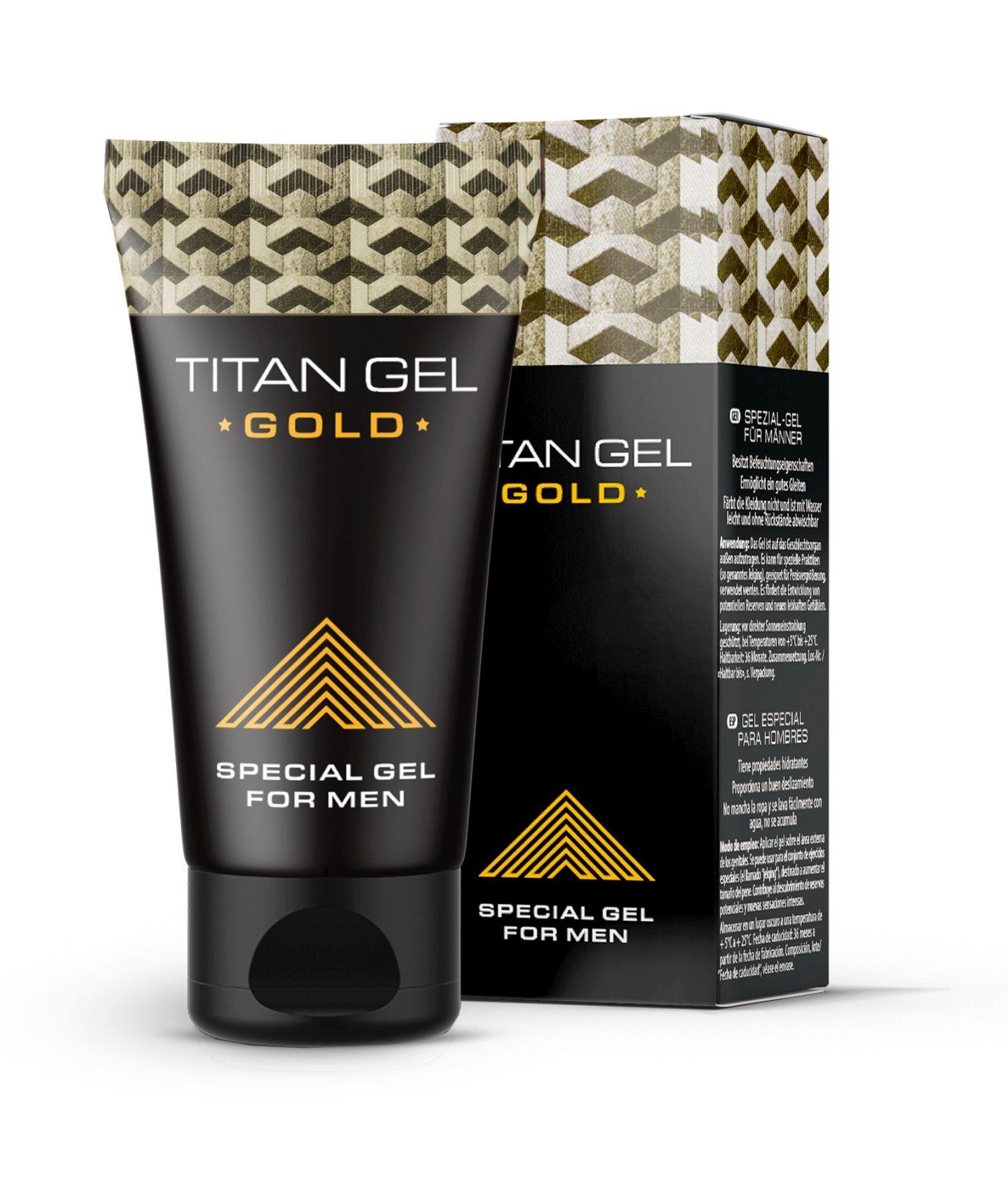 Stimuliuojantis gelis „Titan Gel Gold“ 50 ml - Image 9