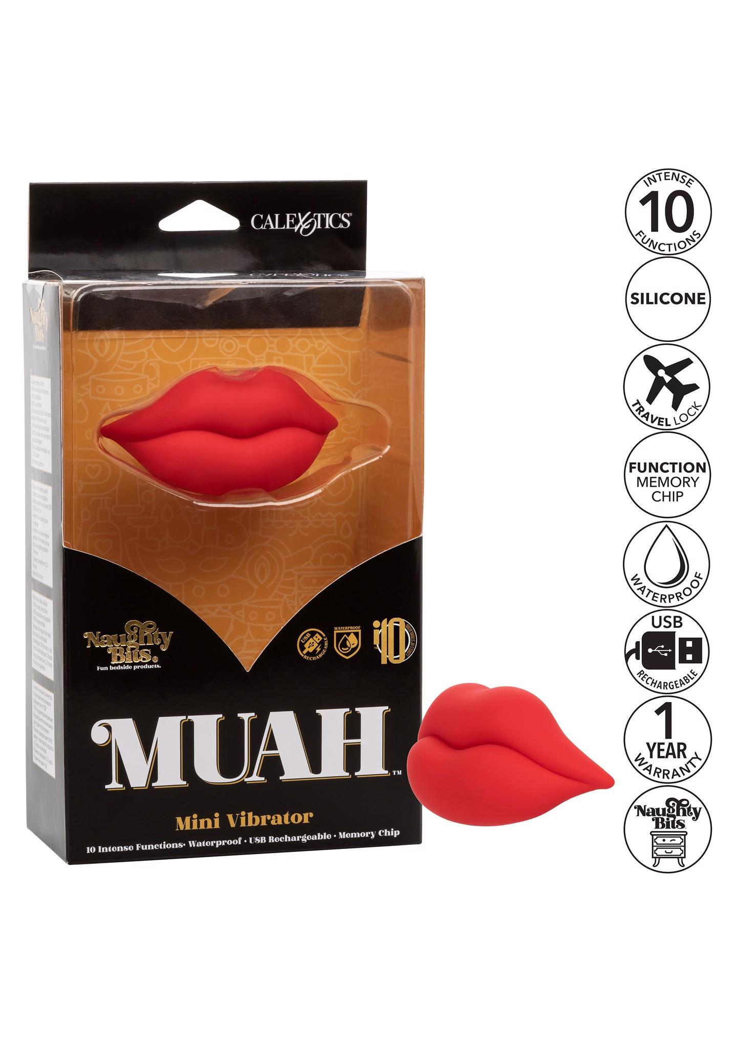 MUAH mini vibratorius (raudonas) - Image 11