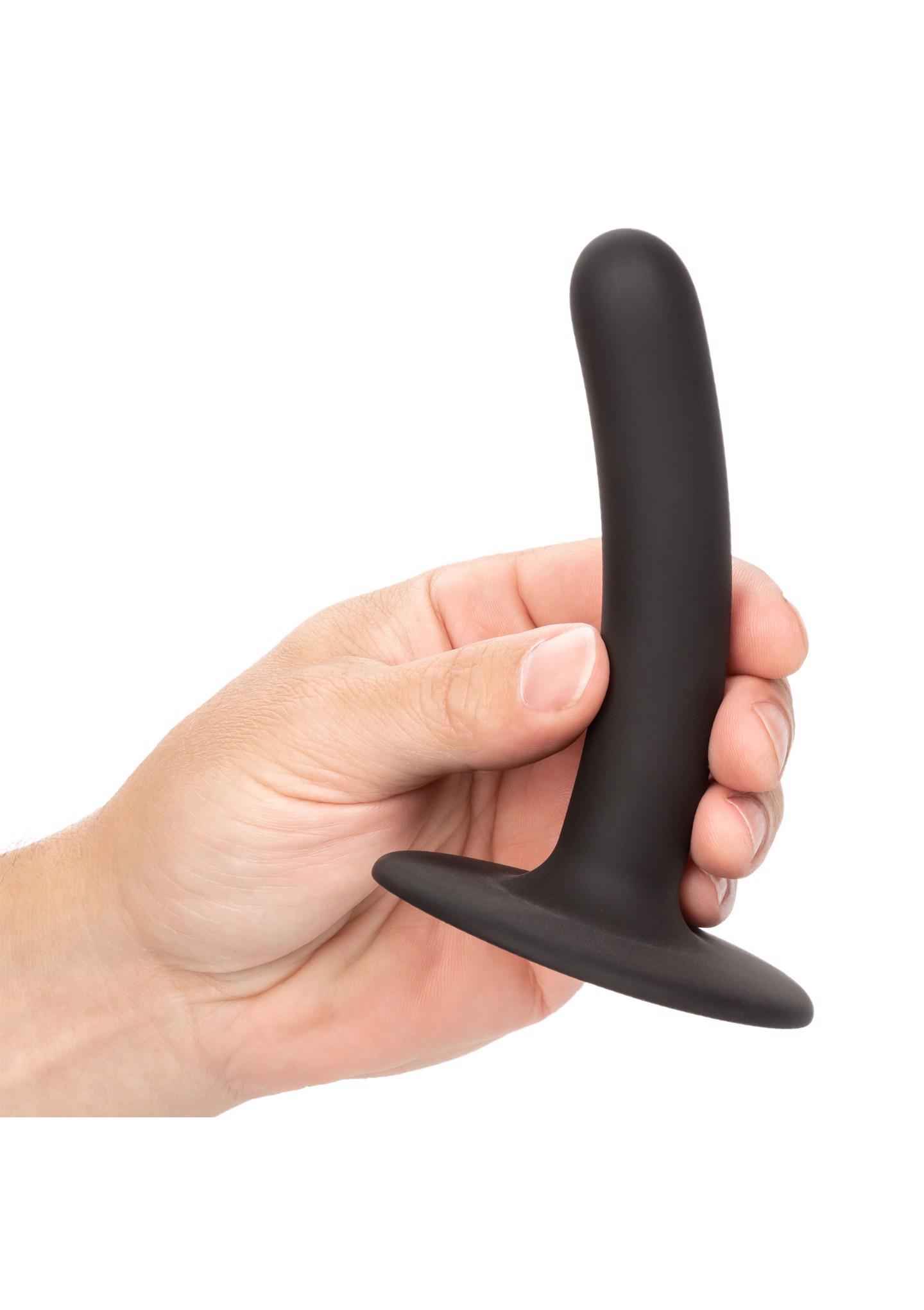„Boundless“ 11,5 cm plonas dildo (juodas) - Image 3