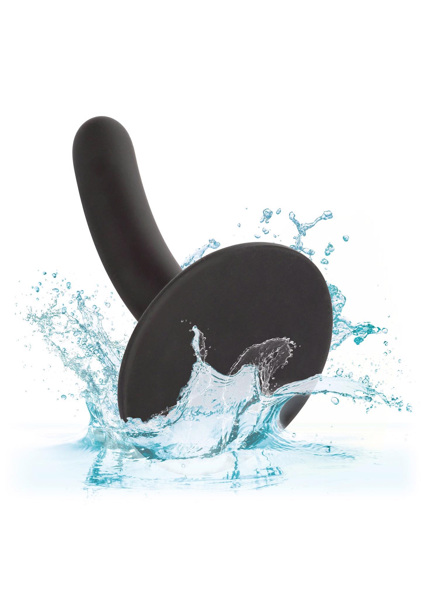 „Boundless“ 11,5 cm plonas dildo (juodas) - Image 4