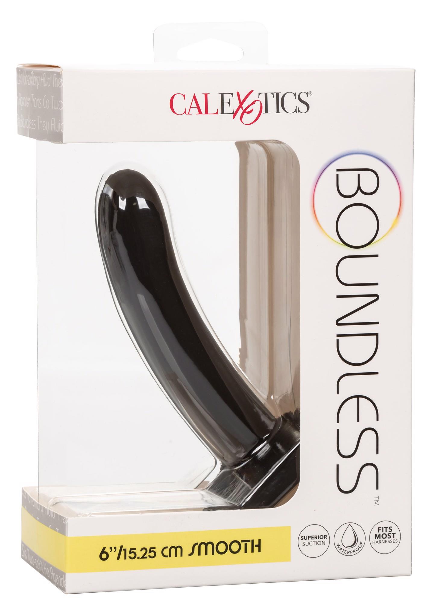 „Boundless“ 15,25 cm lygus dildo (juodas) - Image 2