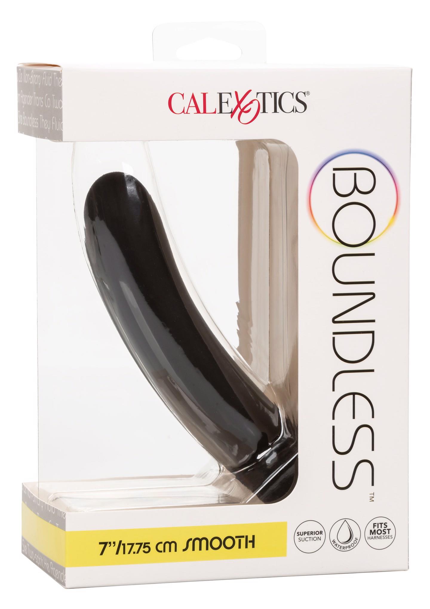 „Boundless“ 17,75 cm lygus dildo (juodas) - Image 2