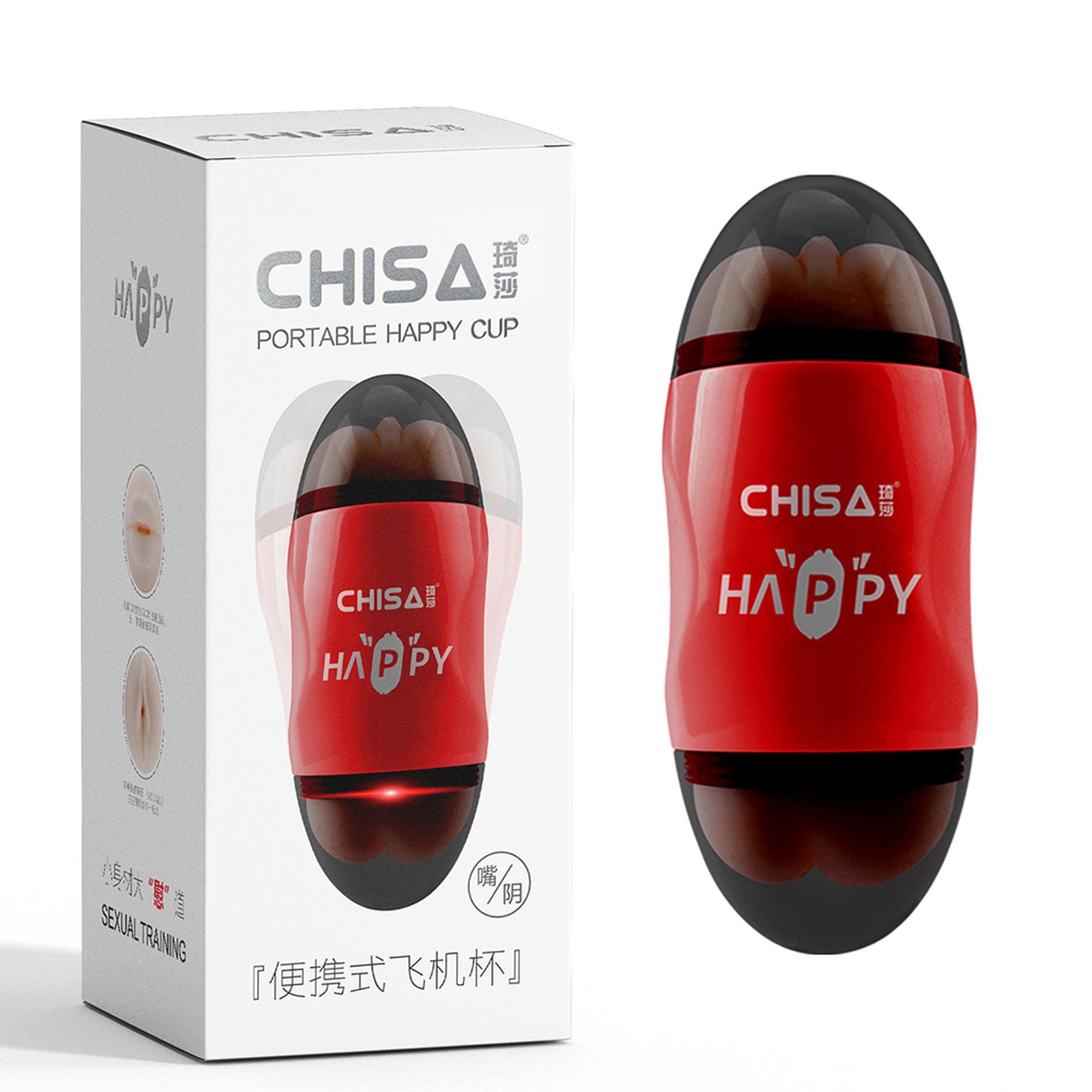 Happy Cup dvigubas masturbatorius Pussy & Mouth