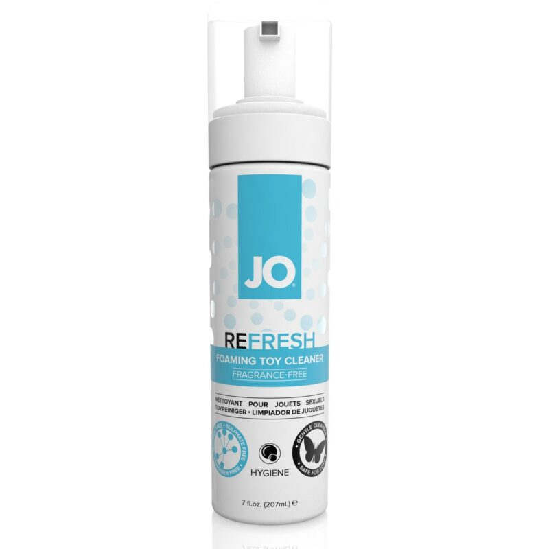 Purškiamas žaislų valiklis „System JO Refresh Foaming Toy Cleaner“ 207 ml