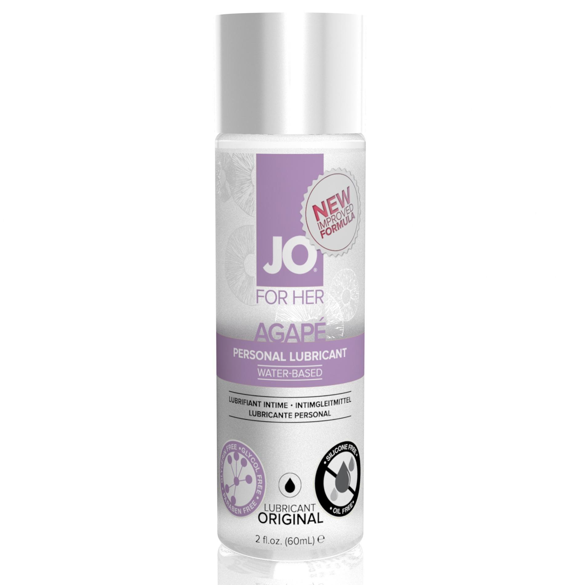 System JO For Her Agape švelnus lubrikantas 60 ml
