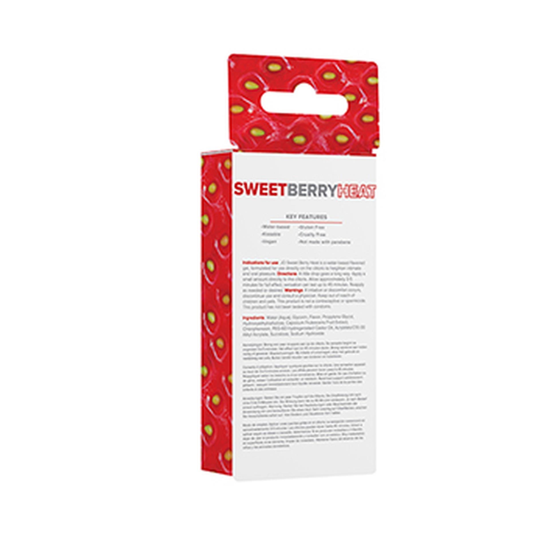 System JO Flavored Arousal Gel Sweet Berry Heat 10 ml - Image 4