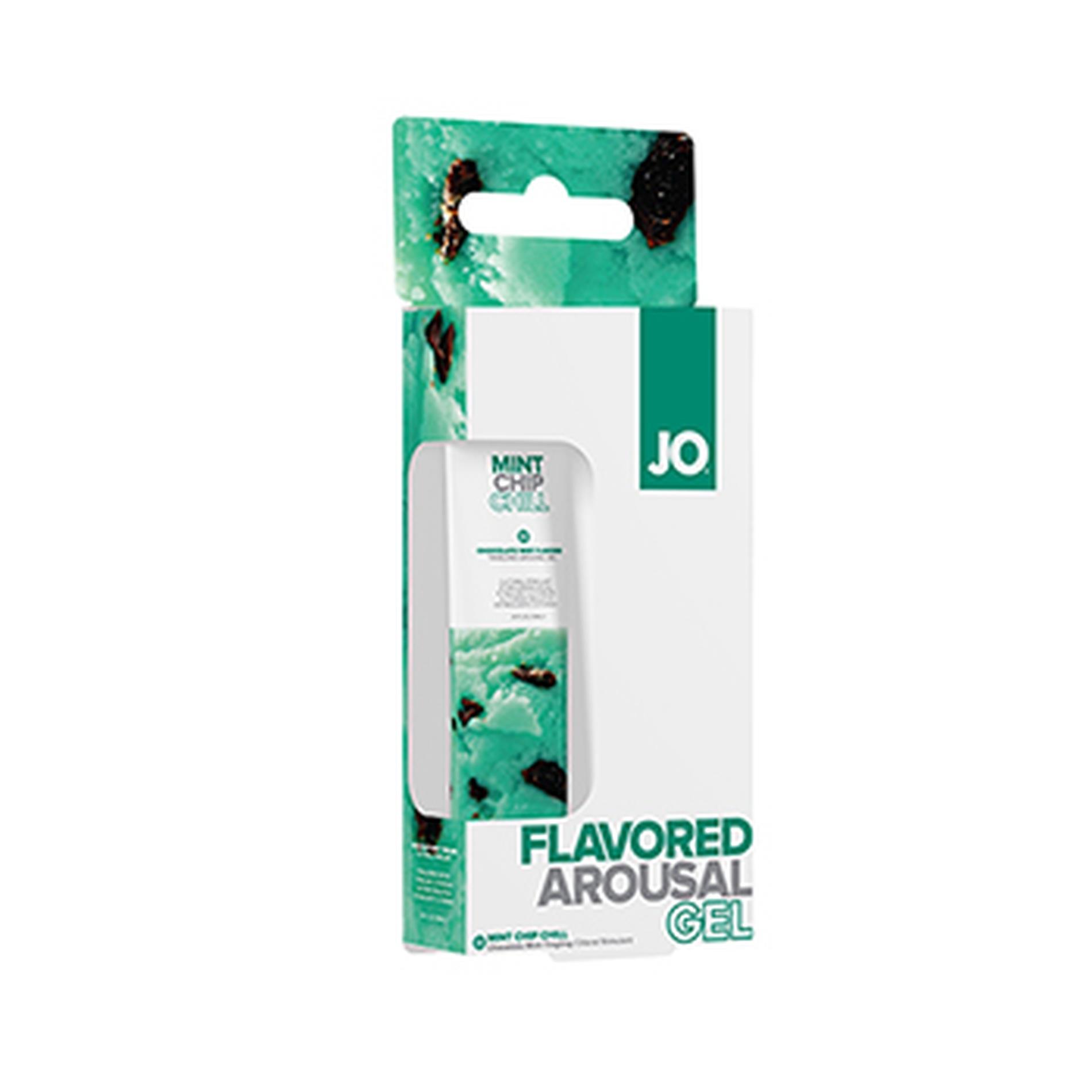 System JO Flavored Arousal Gel Mint Chip Chill 10 ml - Image 3