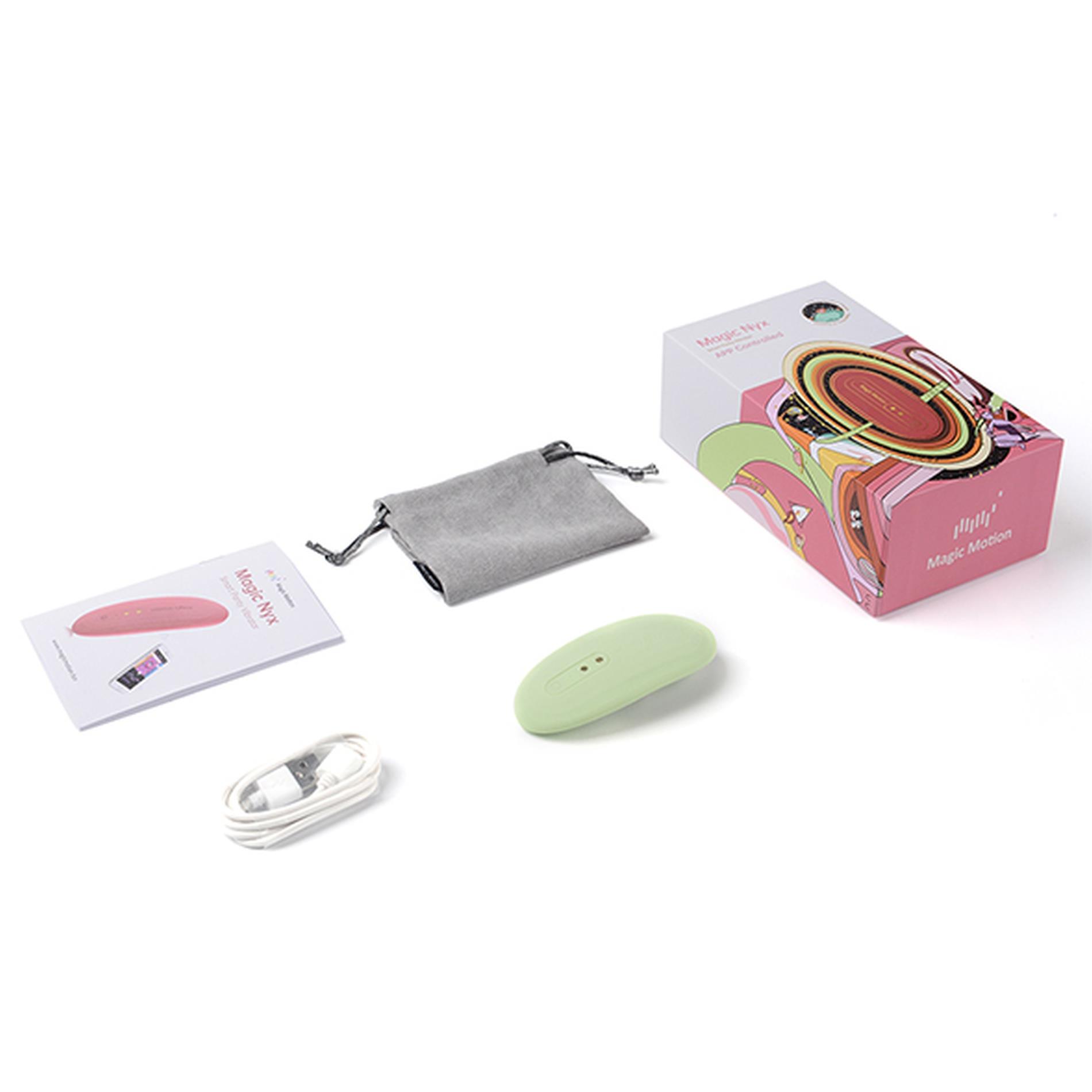 Išmanus kelnaičių vibratorius „Nyx Smart Panty Vibrator“ (žalias) - Image 2