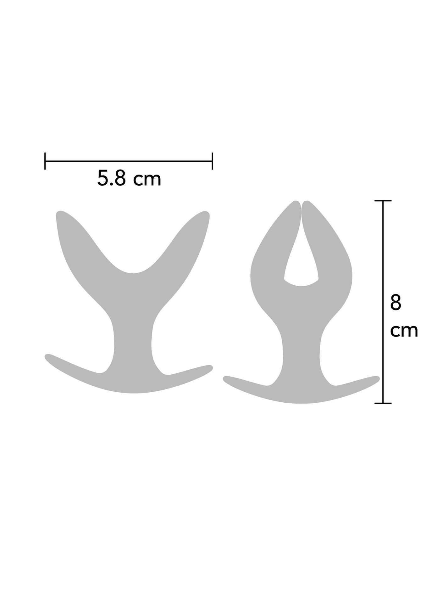 „Anchor“ analinis kištukas S dydžio (juodas) - Image 4