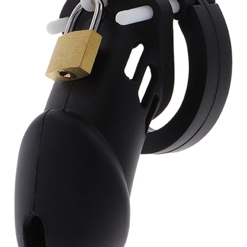 Silikoninis skaistybės narvelis L dydžio (juodas)