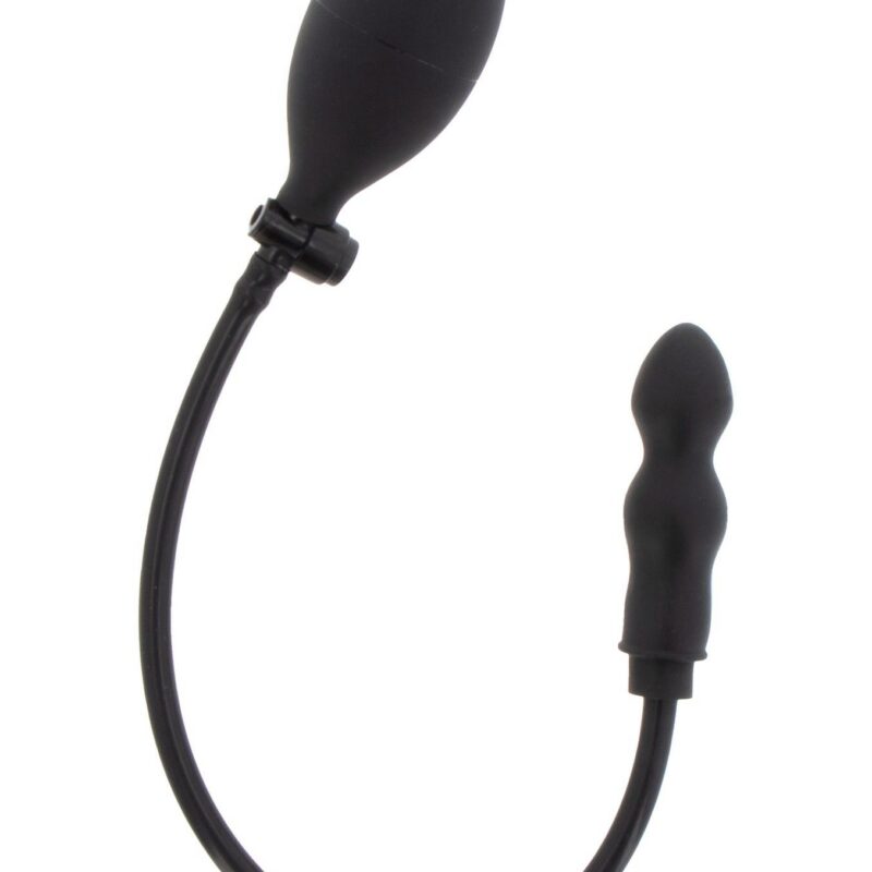 Pripučiamas burbulo formos analinis kištukas „Starter“ (juodas)