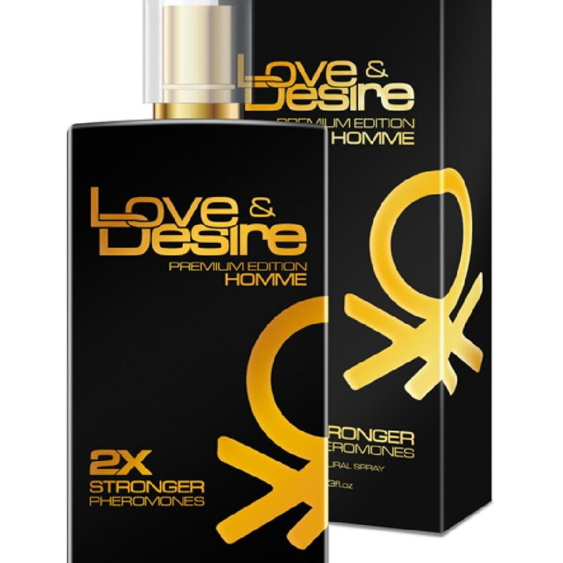 Love Desire GOLD feromonų kvepalai vyrams 100 ml