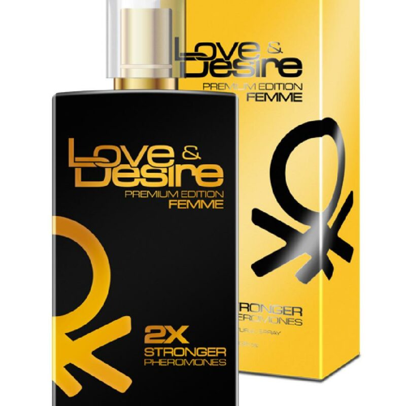 Love Desire GOLD feromonų kvepalai moterims 100 ml