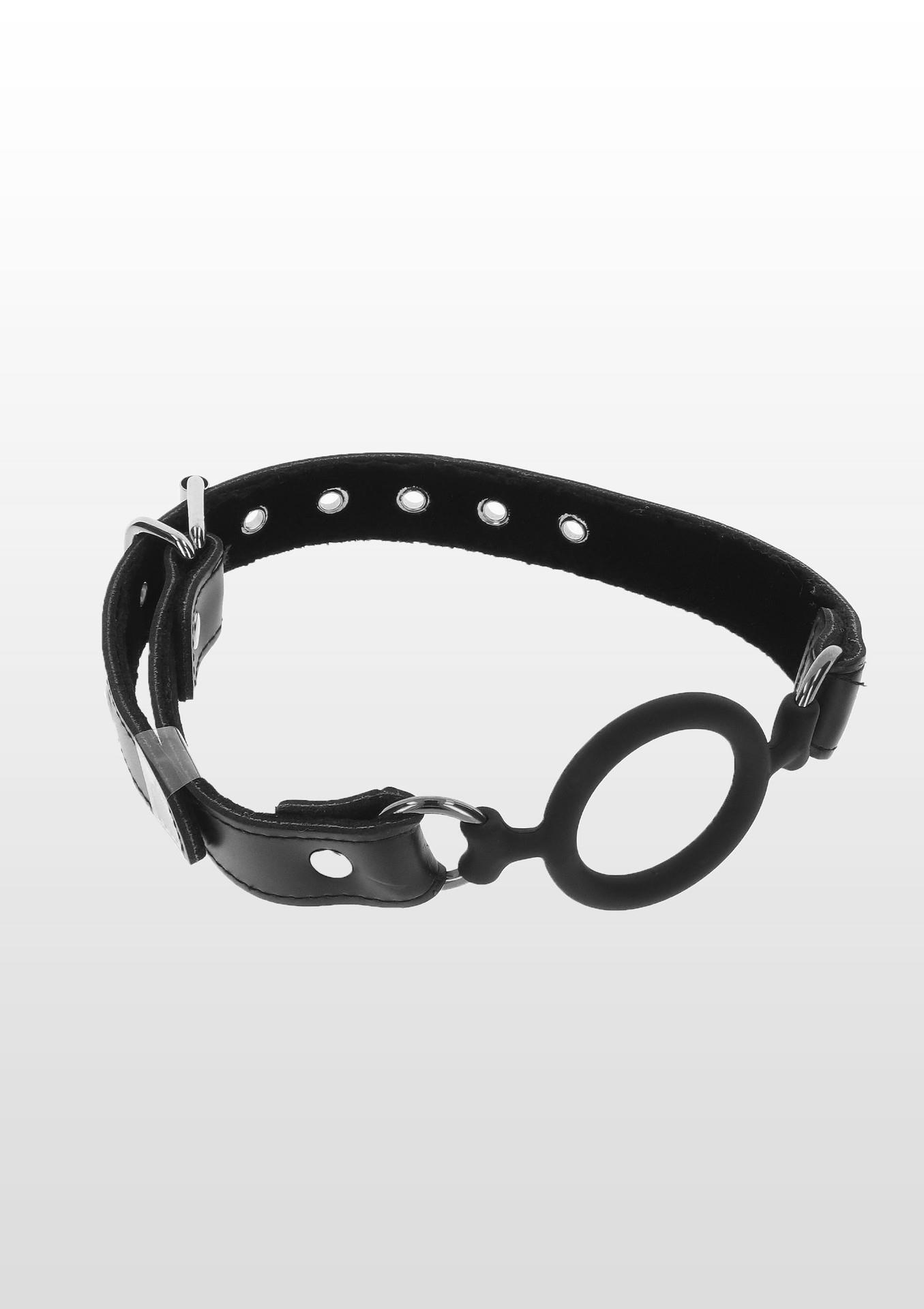 Open Ring Gag Black - Image 3