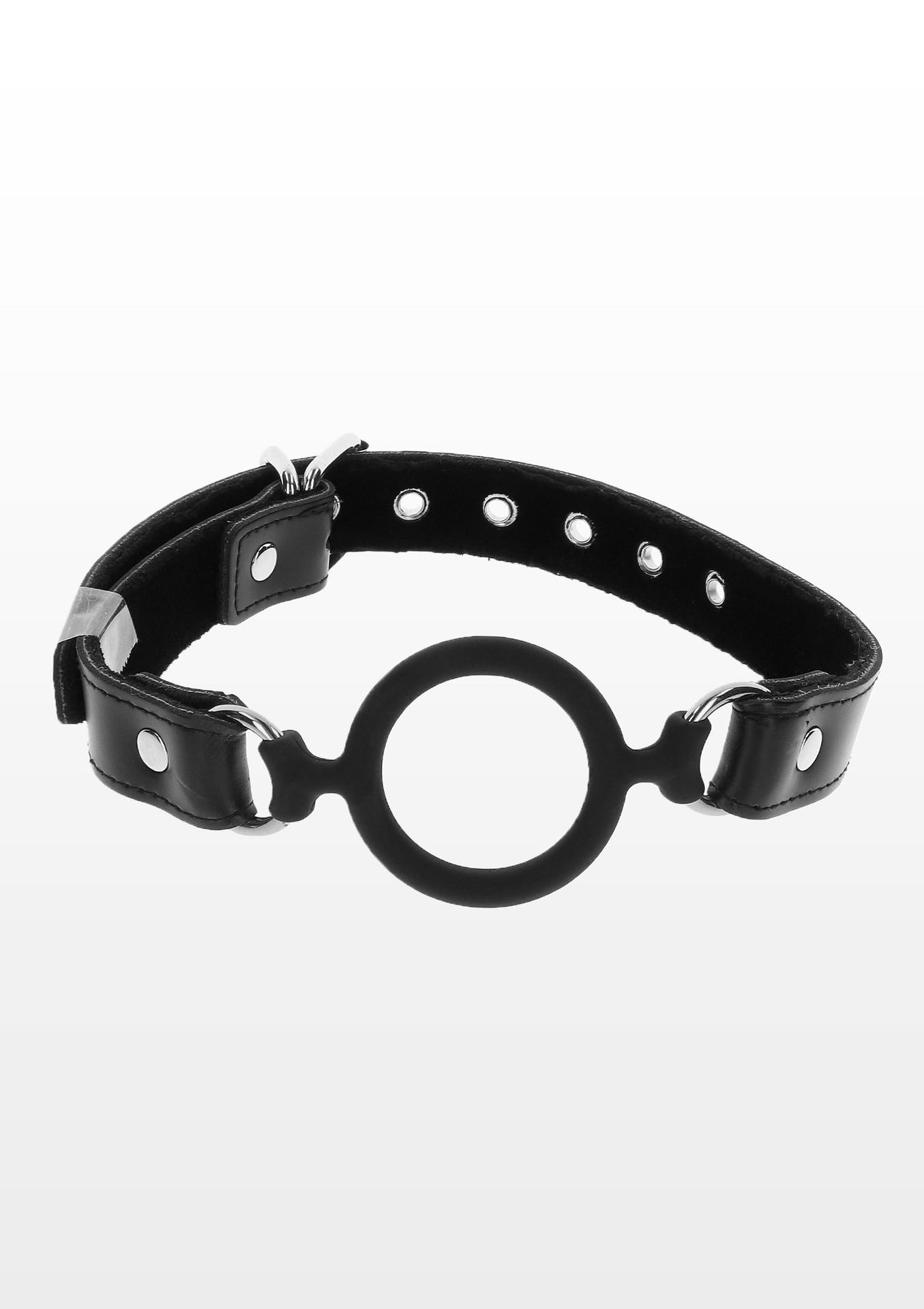 Open Ring Gag Black - Image 4