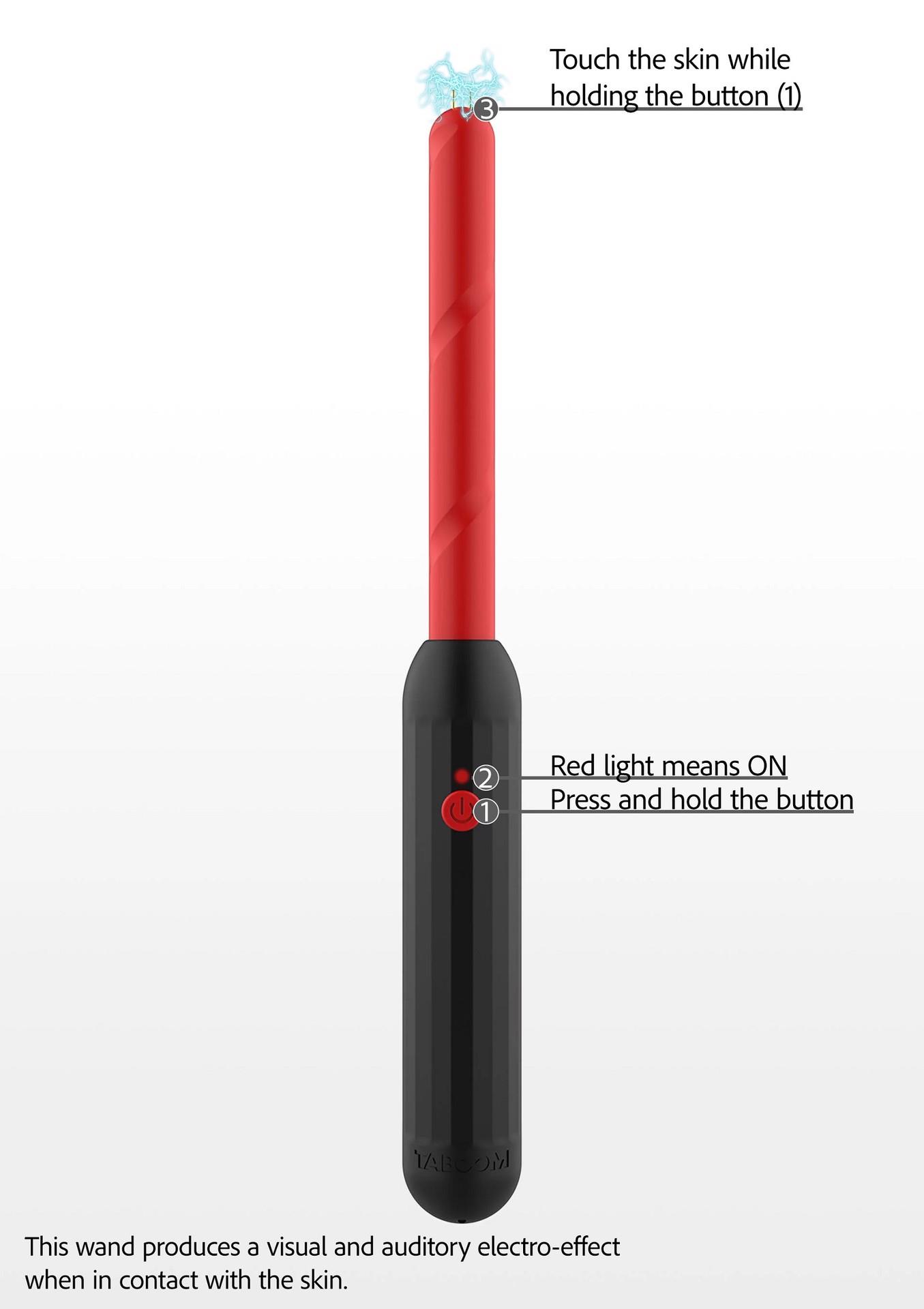 Prick Stick Electro Shock Wand Black - Image 8