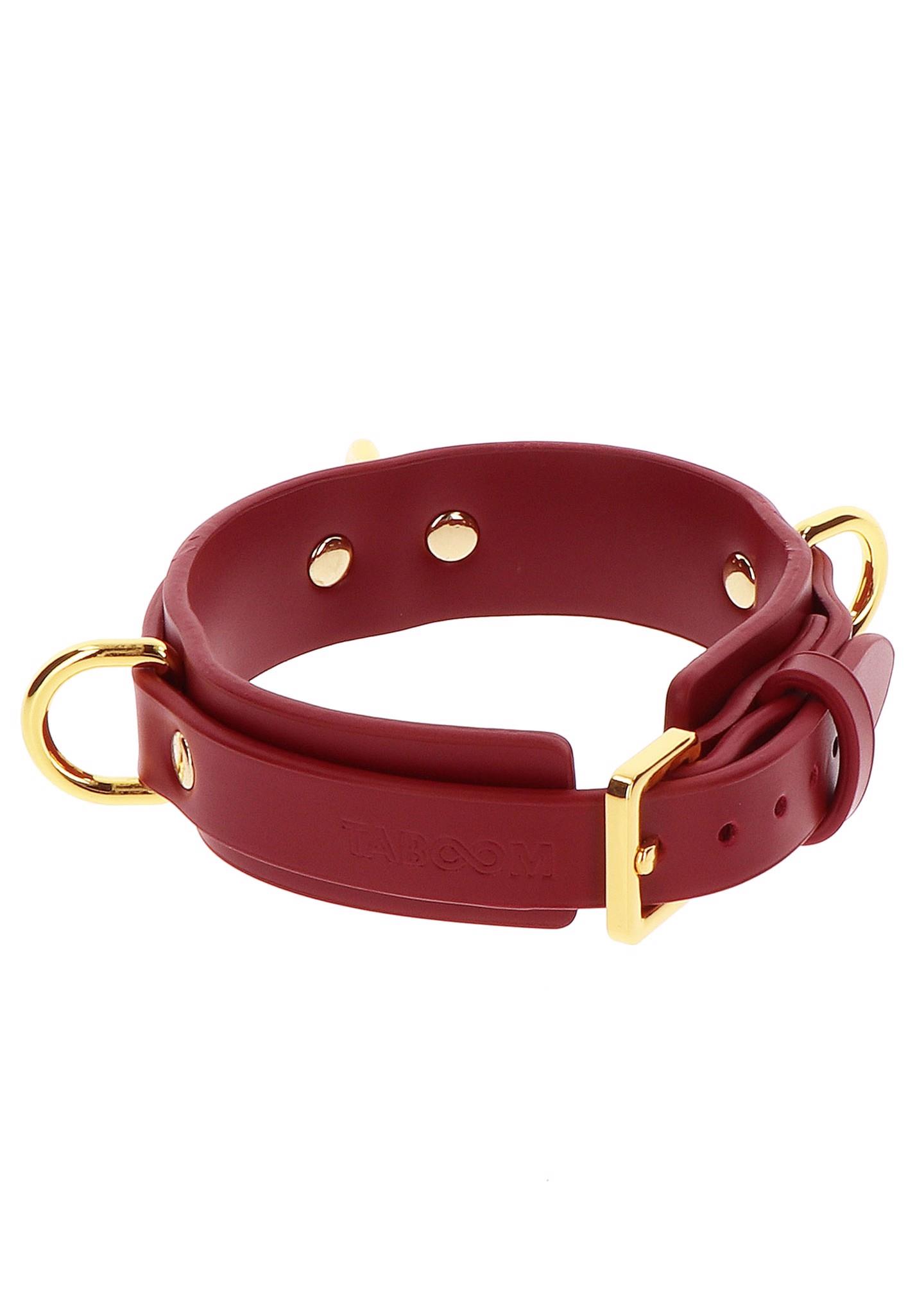 D-Ring Collar Deluxe Red - Image 4