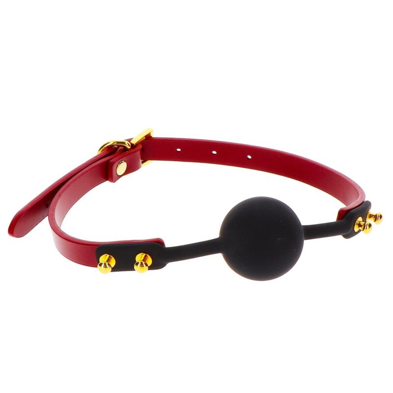 Silicone Ball Gag Red