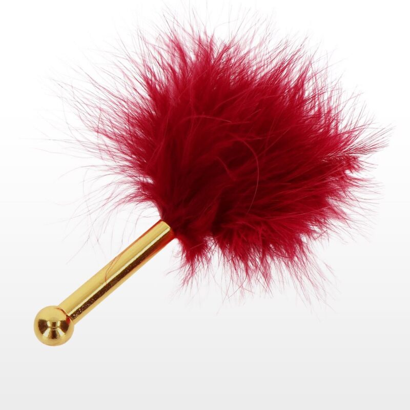 Feather Tickler Red