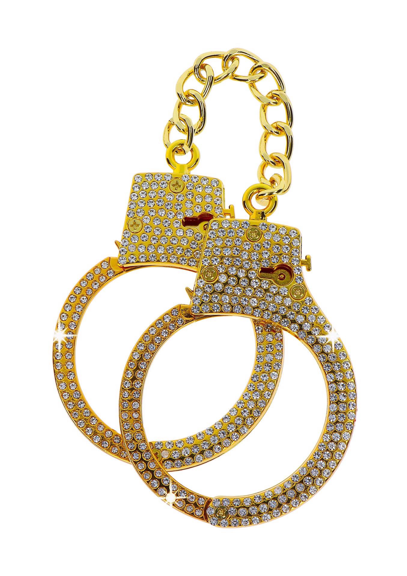 Diamond Wrist Cuffs Gold Gold - Image 4