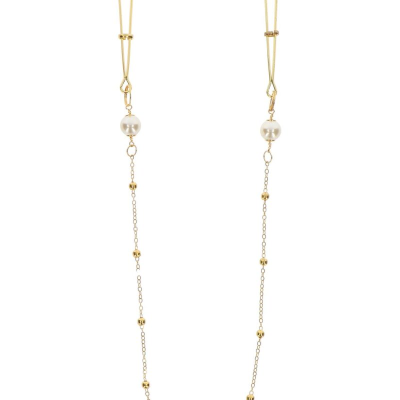 Tweezers Pearl & Deluxe Chain Gold