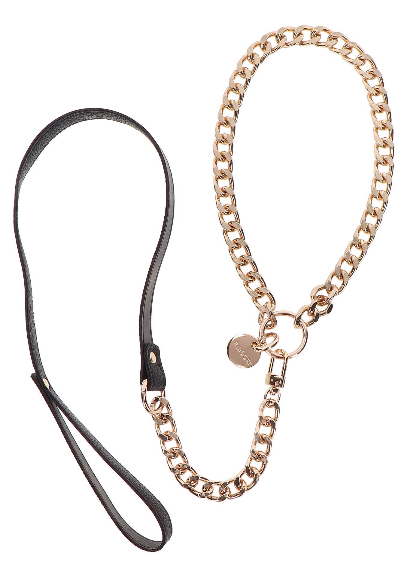 Statement Collar and leash Rose Gold - Image 16