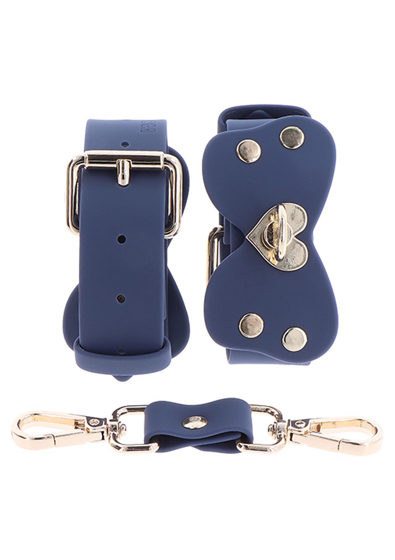 Silicone Ankle Cuffs Set Blue - Image 12