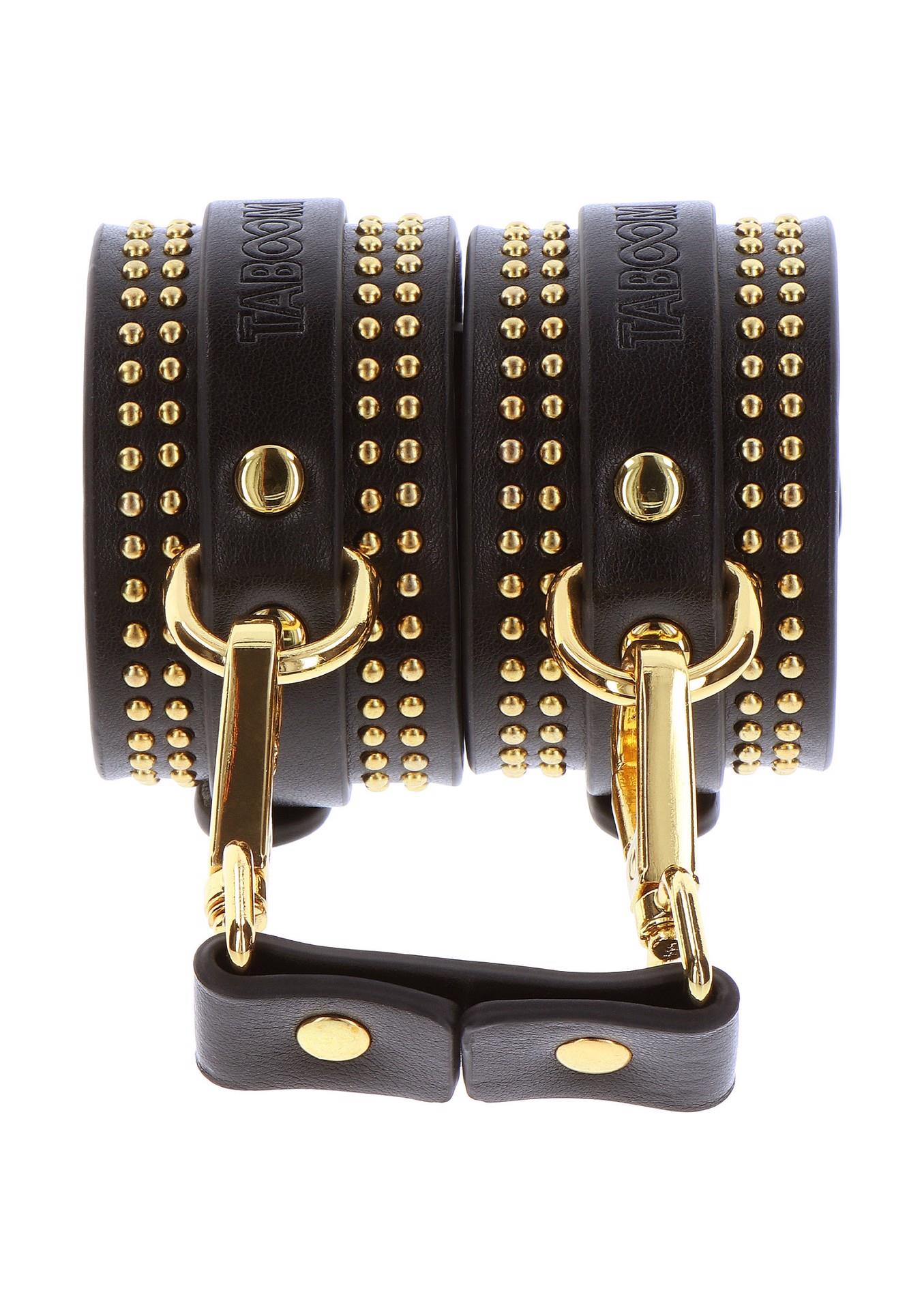 Studded Wrist Cufs Set Black - Image 16