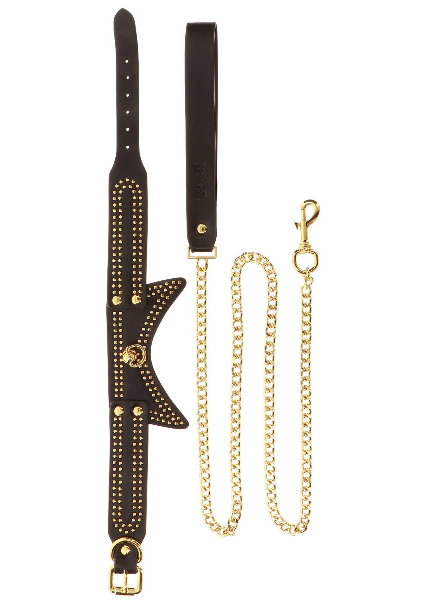 Studded Collar and Leash Black - Image 18