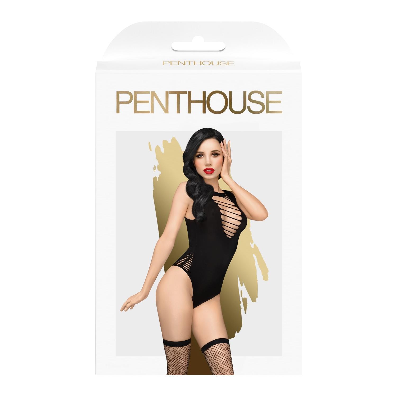 Penthouse Hotter Than Hell juodas bodis XL - Image 3