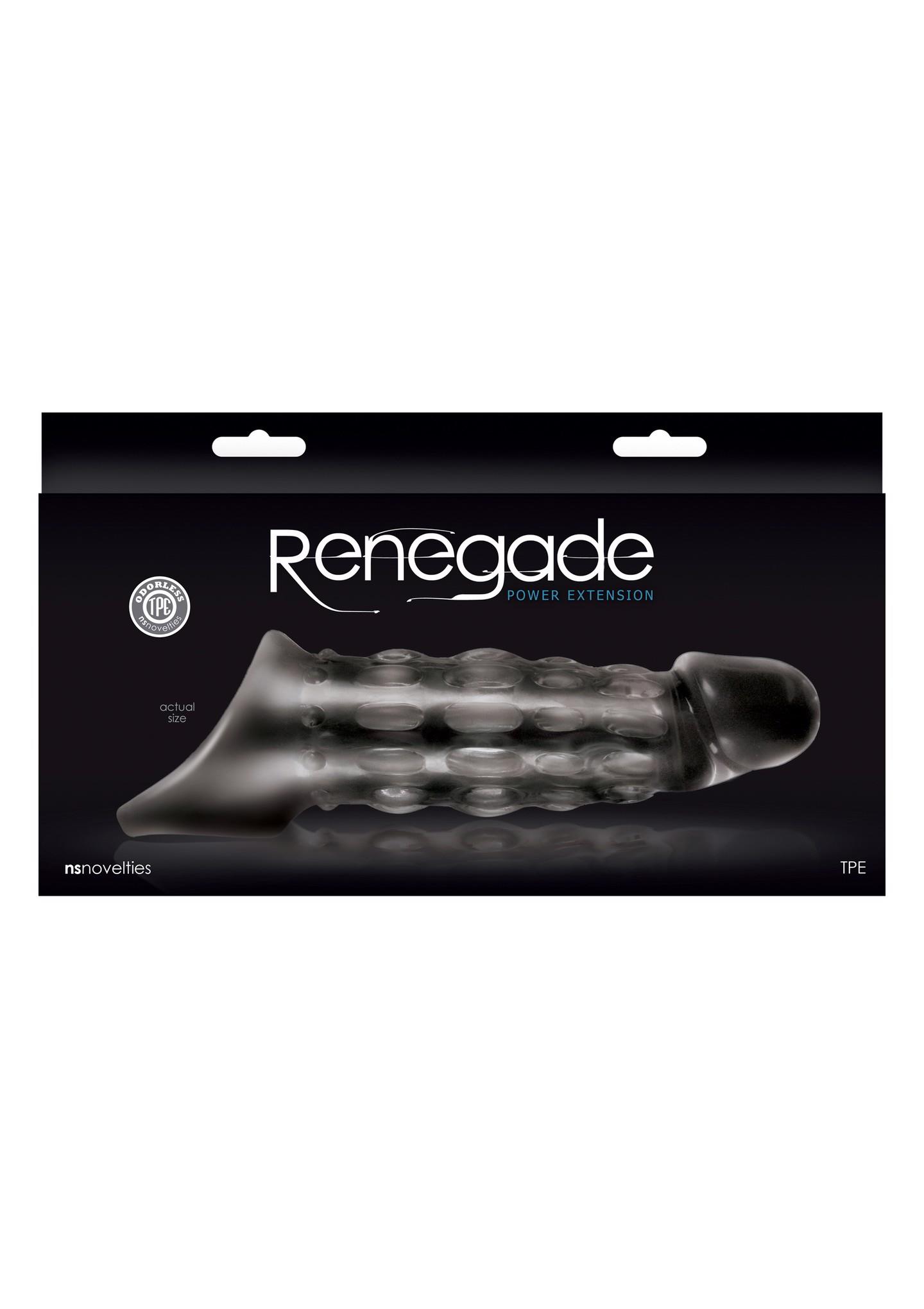 Power Extension skaidrus penio antgalis su ranteliais - Image 2