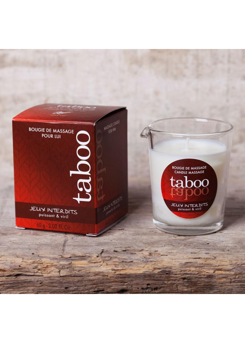 Jeux Interdits masažo žvakė vyrams 60 g - Image 3