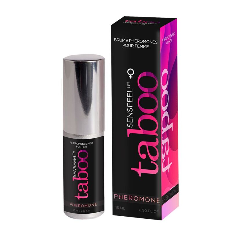 Taboo feromonų purškalas moterims „Pheromones for Her“ 15 ml