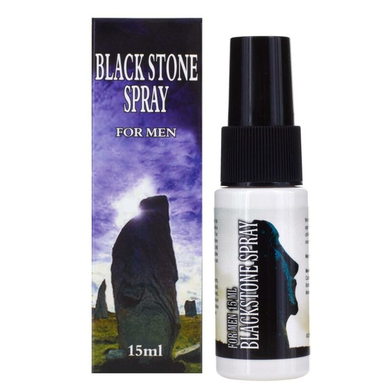 Lengvai nuskausminantis purškalas „Black Stone Spray“ 15 ml