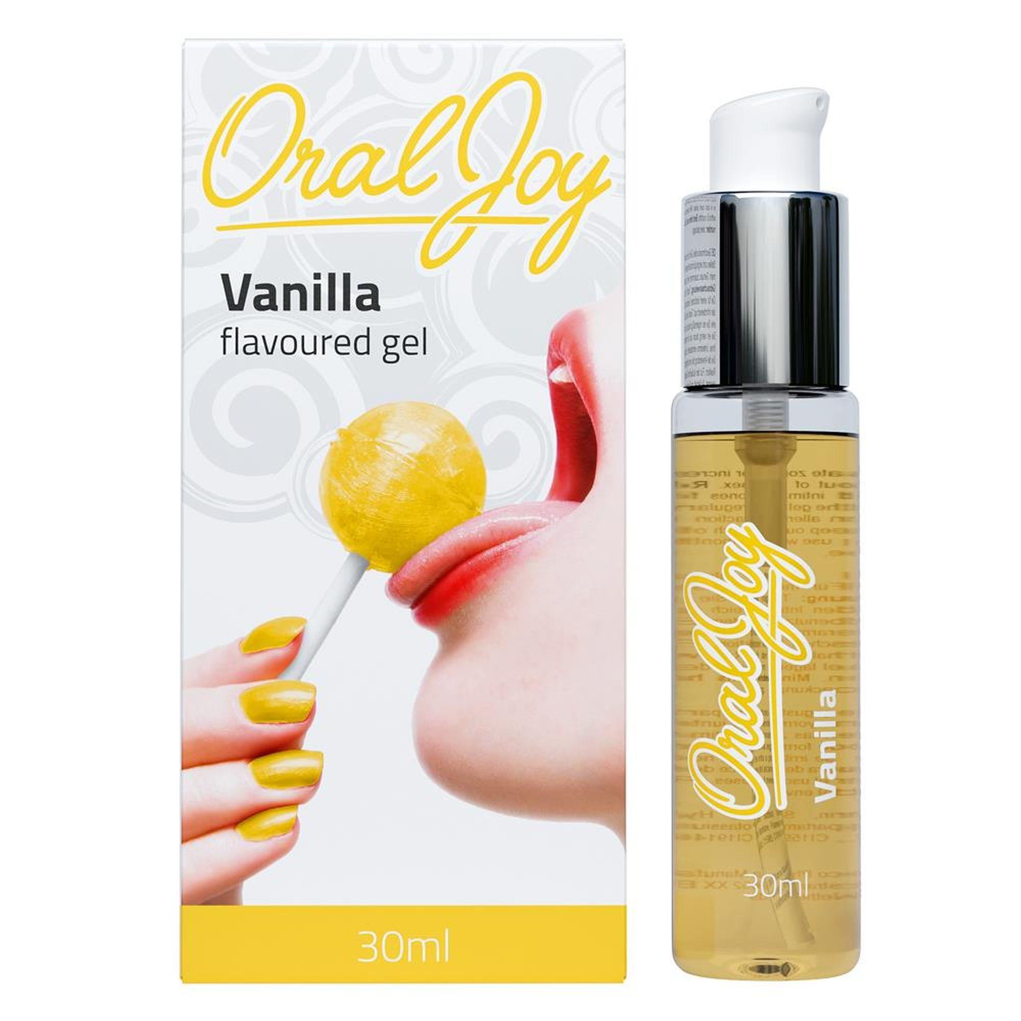 Oral Joy Vanilla vanilės skonio oralinis gelis