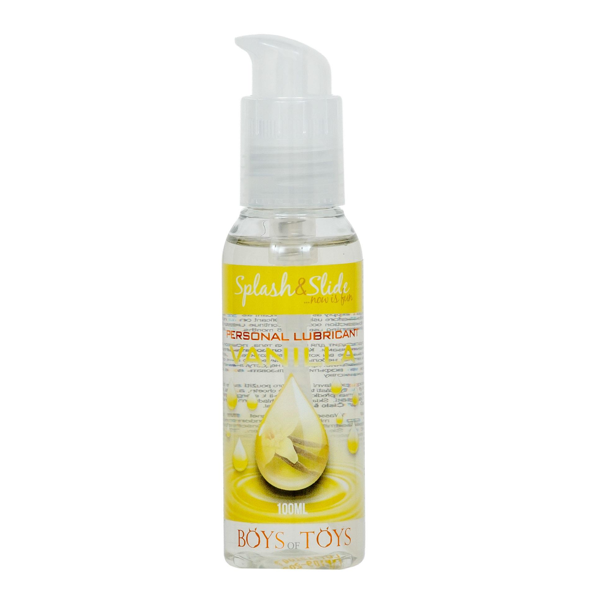 Boys of Toys Vanilla vanilės skonio lubrikantas 100 ml - Image 2
