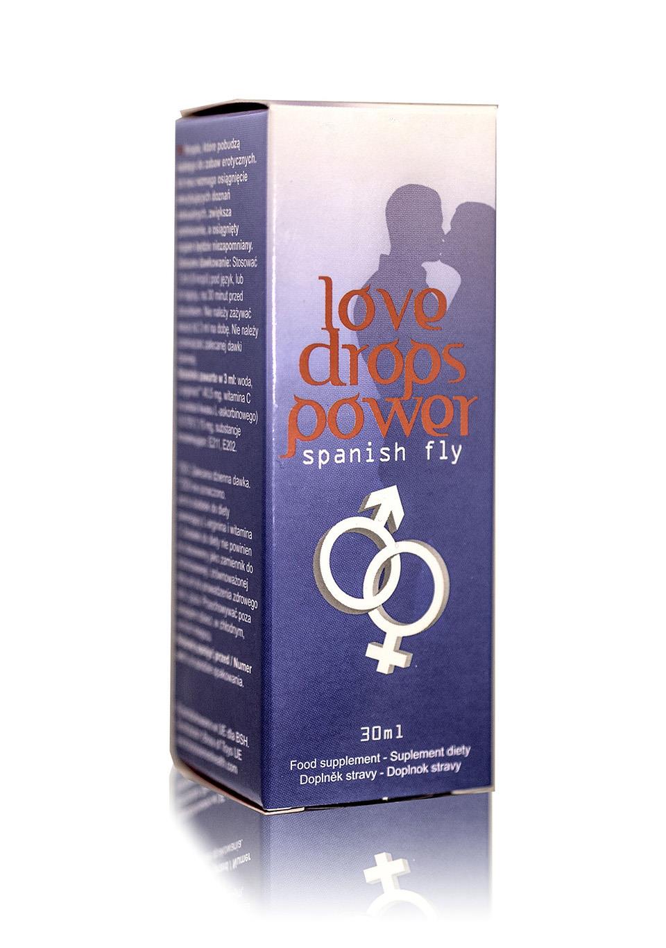 Afrodiziakas „Love Drops Power“ 30 ml