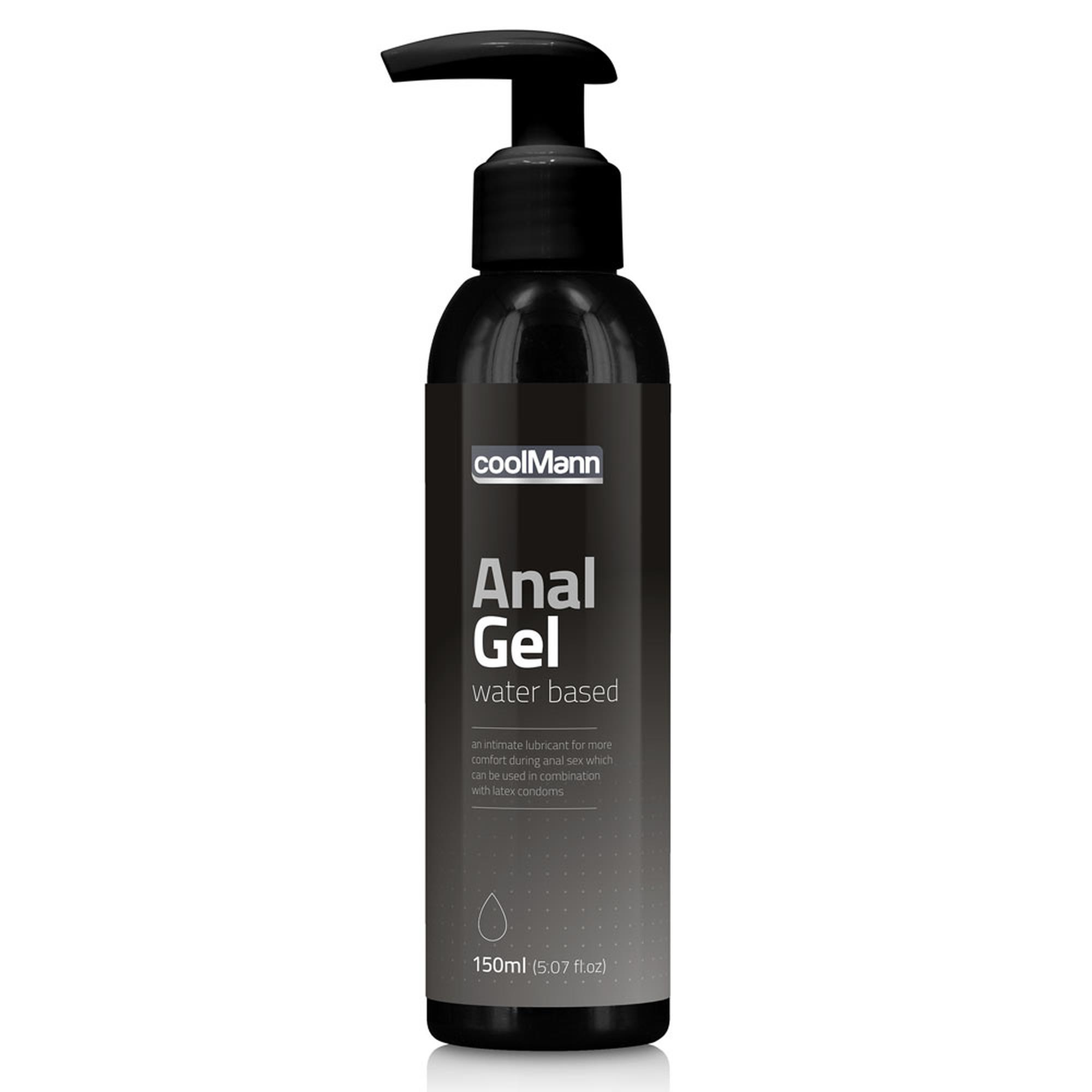 CoolMann Anal Gel analinis lubrikantas 150 ml