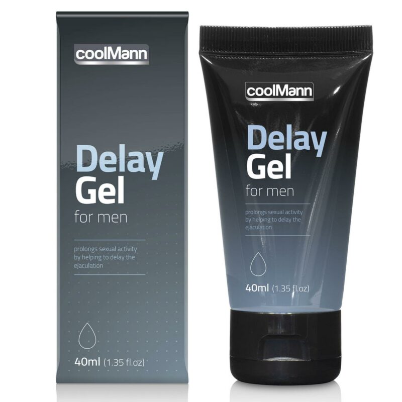 Uždelsto orgazmo gelis „CoolMann Delay Gel“ 40 ml