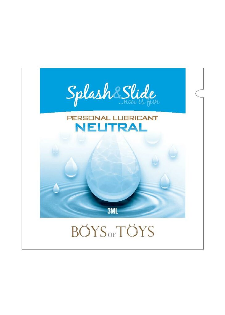 Boys of Toys Glide vandens pagrindo lubrikanto mėginys 3 ml