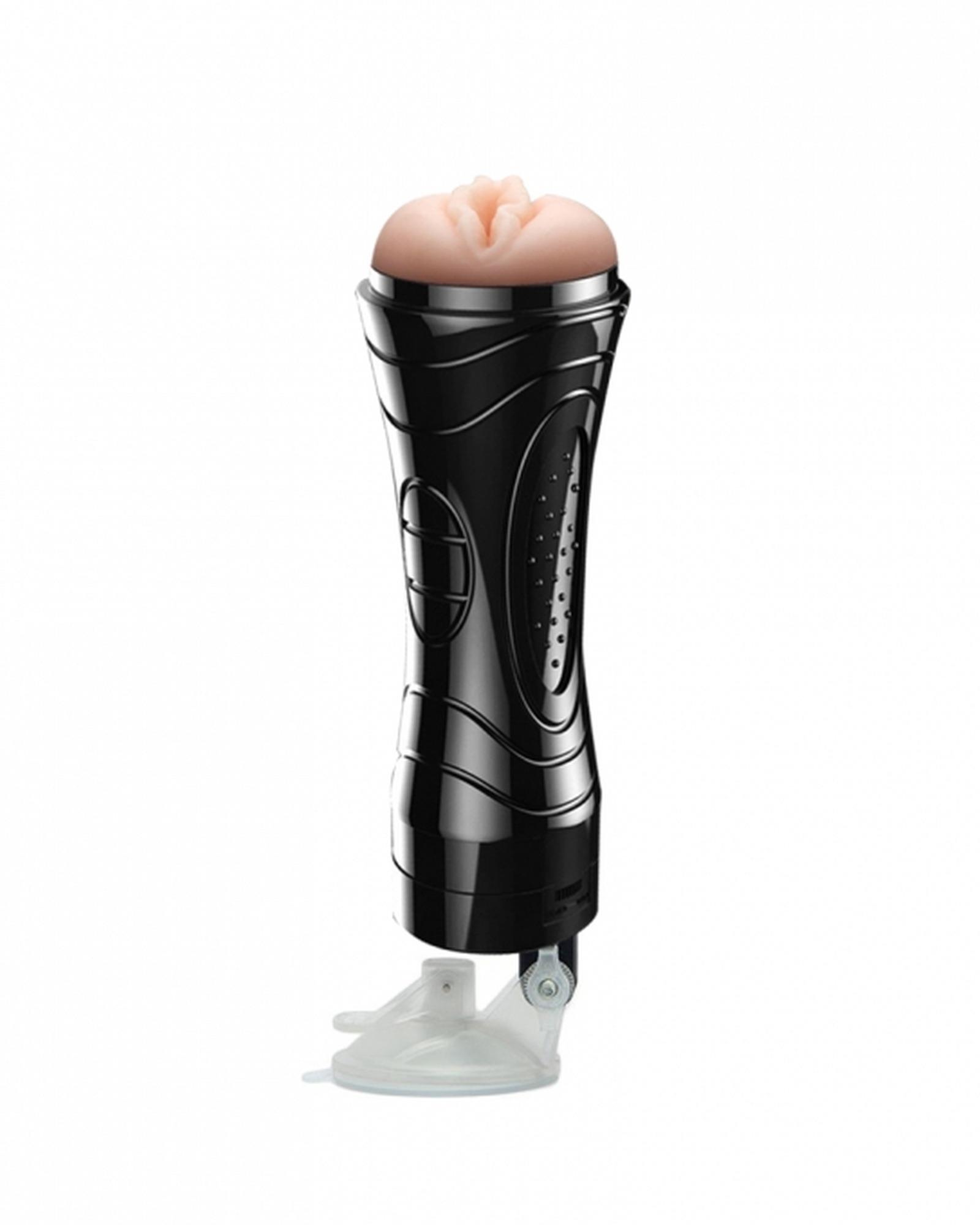 Quickies sieninis vibruojantis masturbatorius juodas - Image 2