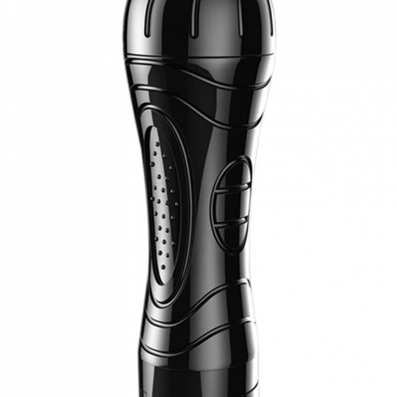 Quickies vibruojantis masturbatorius juodas